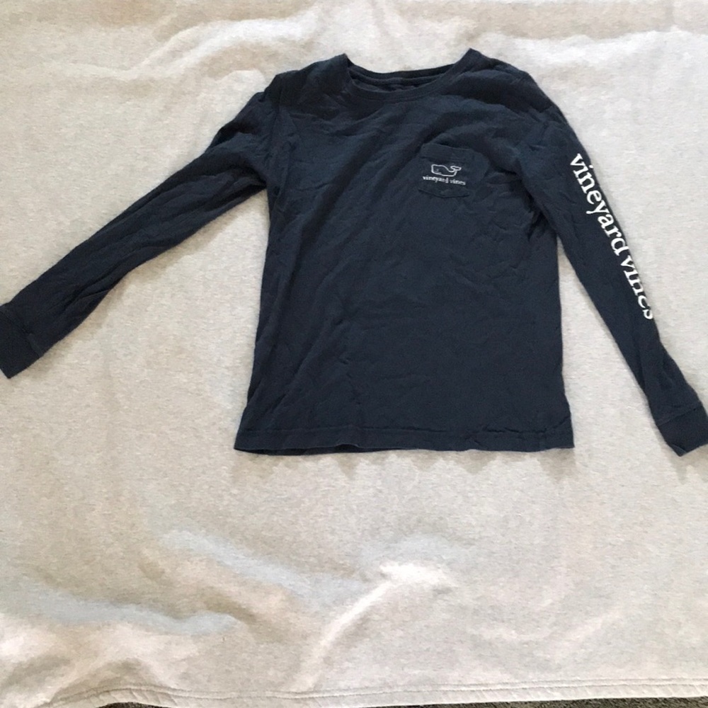 Navy Vineyard Vines Long Sleeve